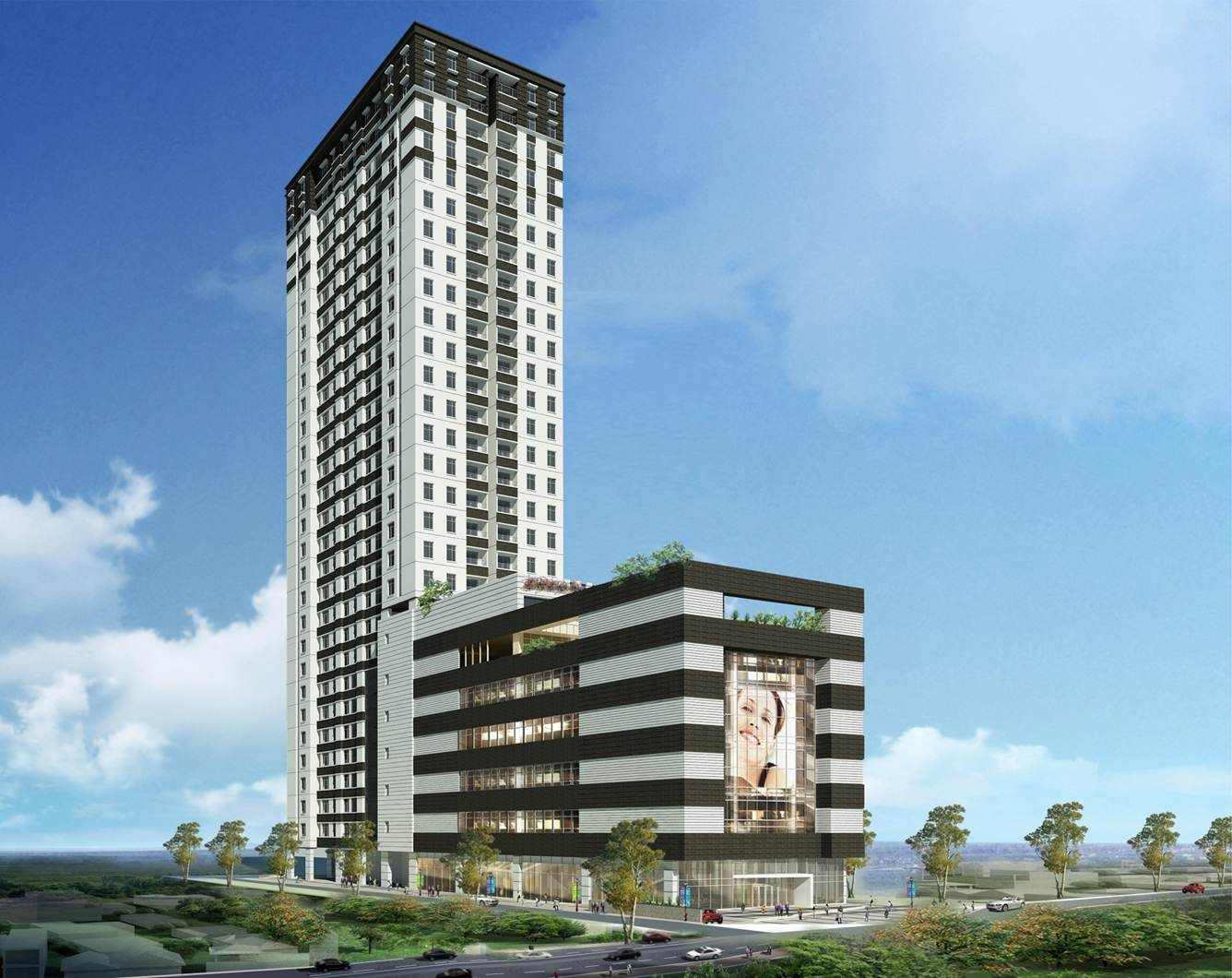 Phối cảnh Huỳnh Tấn Phát Apartment